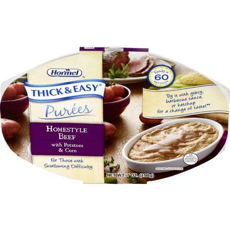 THICK & EASY Thick & Easy Puree Homestyle Beef With Potatoes & Corn 7 oz., PK7 60747